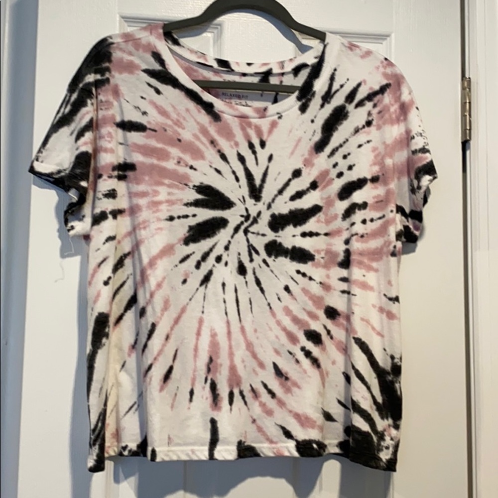 Torrid cropped tie dye shirt size 1